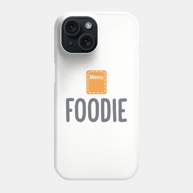 Foodie Food Lover Gourmand Traveler Blogger Phone Case by Grassroots Green