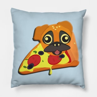 Pizza Pug Pillow