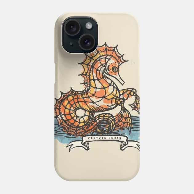 VENTURE FORTH Phone Case by elloBEASTIE