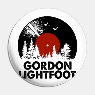 Lightfoot Name Record Music Forest Pin