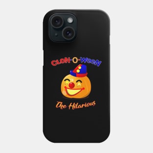 Halloween Clown Clon-O-Ween The Hilarious Phone Case