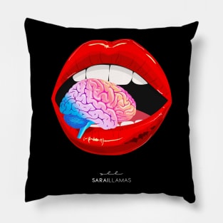 Brain Lips Pillow