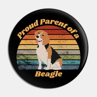 Proud Parent of a Beagle Pin