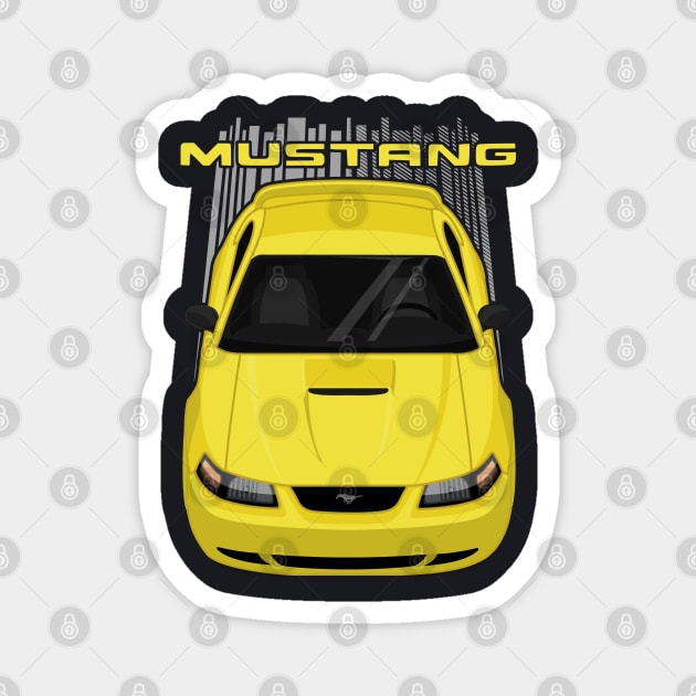 Mustang GT 1999 to 2004 SN95 New Edge - Yellow Magnet by V8social