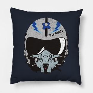 Iceman - vintage helmet Pillow