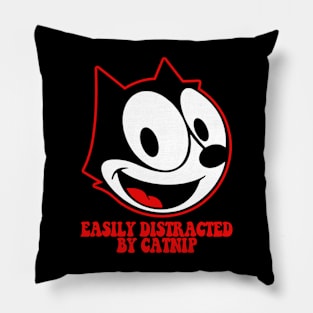 Felix the cat - Easily distracted Pillow