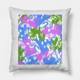 Pop art Hearts Pillow