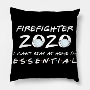 Firefighter 2020 Quarantine Gift Pillow