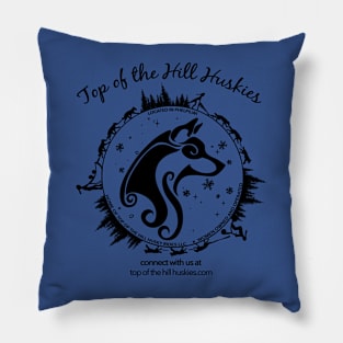 Top of the Hill Huskies Pillow