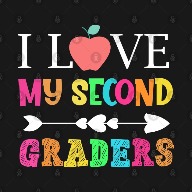 I Love My Second Graders teachers first day of school gifts by madani04