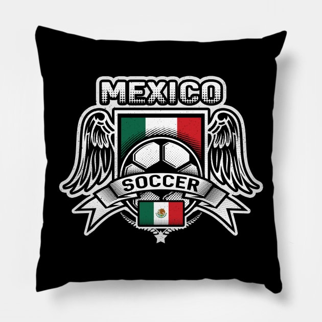 Mexico Soccer Futbol Pillow by megasportsfan