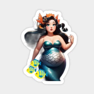 Sirenas Sea Witch in the Mermaid World Magnet