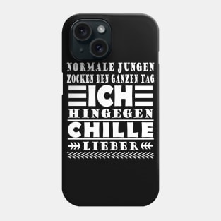 Chillen Cool Jungs Männer Urlaub Strand Sonnen Phone Case