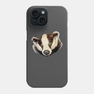 Arty Badger Phone Case