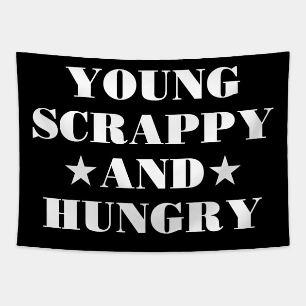 Young Scrappy Tapestry by neng