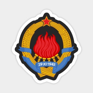 Emblem of the Socialist Federal Republic of Yugoslavia (1945 - 1992) Magnet