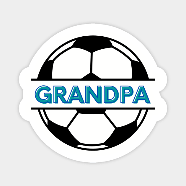 Soccer Grandpa Magnet by Sport-tees by Marino's