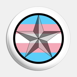 Lone Star Trans Pride! Pin