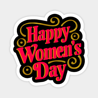 Happy Women's Day Magnet