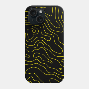 Neon Contours Phone Case