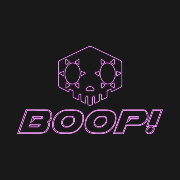 Overwatch - Sombra "BOOP!" Logo by wyckedguitarist