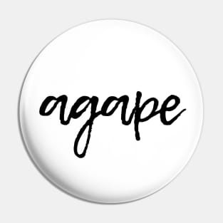 Agape Love Pin