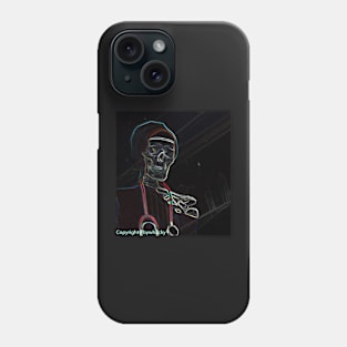 Radioactive Skeleton Phone Case