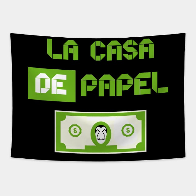 La Casa de Papel Tapestry by FlowrenceNick00