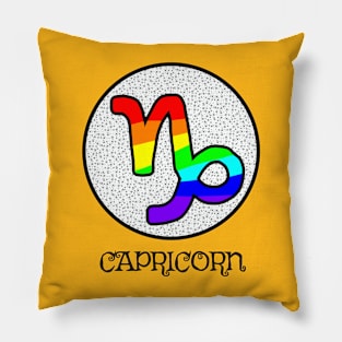 ZODIAC PRIDE CAPRICORN Pillow