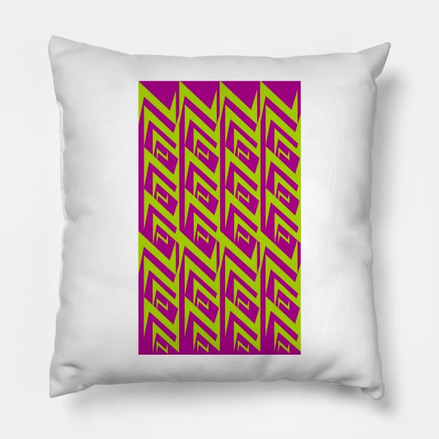 zigzag Pillow by stephenignacio