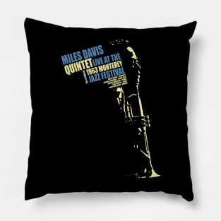 1963 Monterey Jazz Fest Pillow