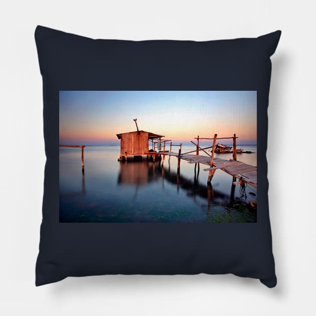 The Greek Mississippi Delta Pillow by Cretense72