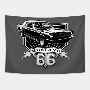 66 Mustang Coupe Tapestry