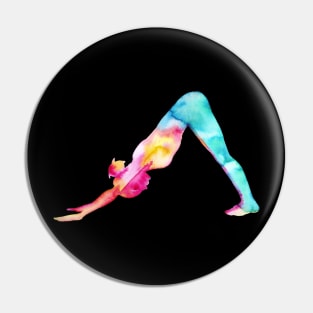 Adho mukha śvānāsana Pin