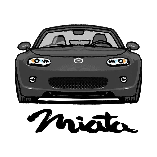 Mazda Mx5 Miata NC1 Grey by Woreth