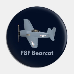 WW2 F8F Bearcat Airplane Pin