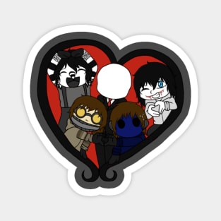 creepypasta love Magnet