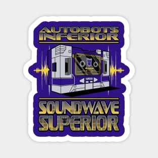 Soundwave Superior Tape Deck Magnet