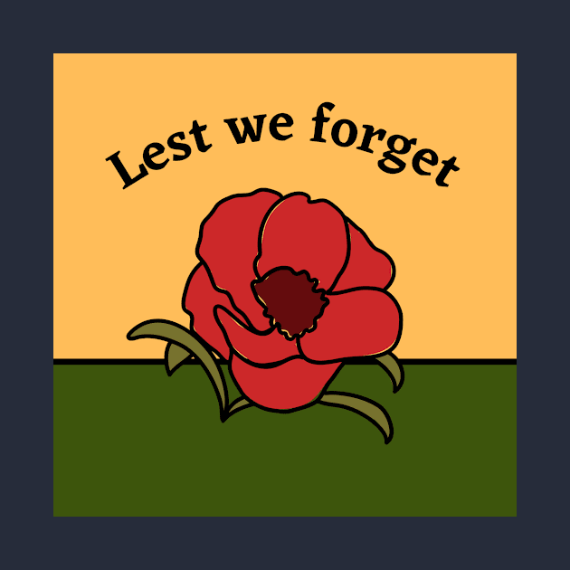 Lest We Forget by MelloHDesigns