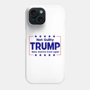 Donald Trump Mug Shot Not Guilty Phone Case