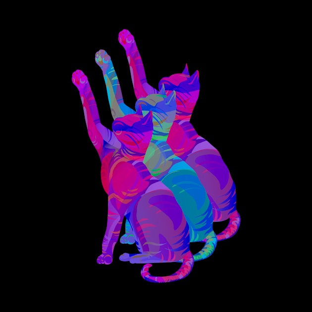 Chromatic Cats by anomalyalice