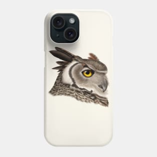 Great Horned Owl Phone Case