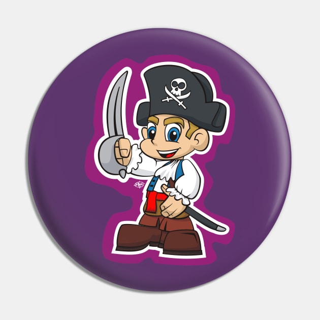 Little Pirate Pin by MBK