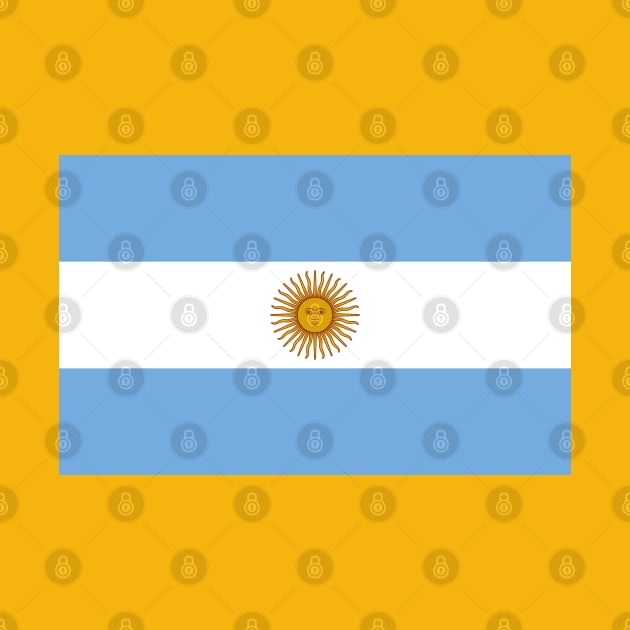 Flag of Argentina by brigadeiro