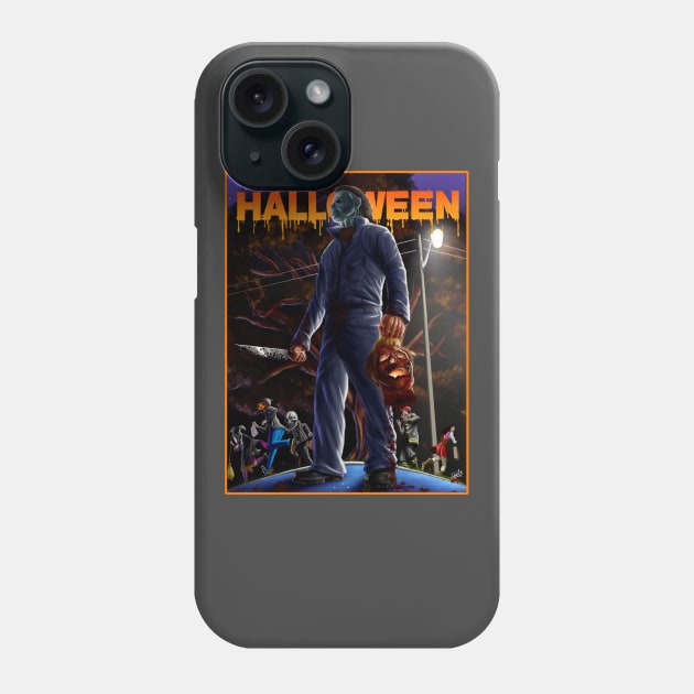 Halloween Michael Myers Phone Case by sk8rDan