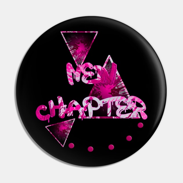 New Chapter Neon Pink Pin by Angelic Gangster