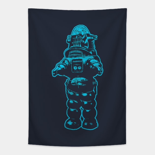 Robby Robot Tapestry by KevShults