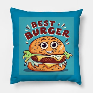 Best Burger Pillow