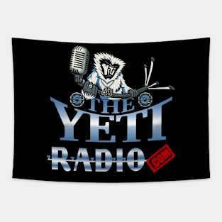 THE YETI RADIO TRANSPARENT Tapestry