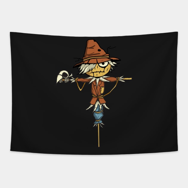 Scarecrow Tapestry by Hellustrations